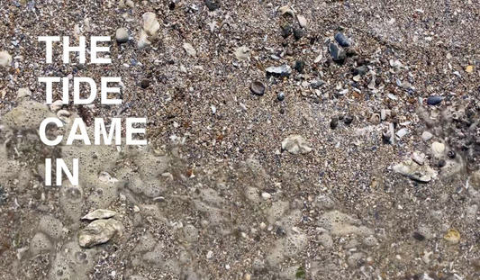 The tide came in
