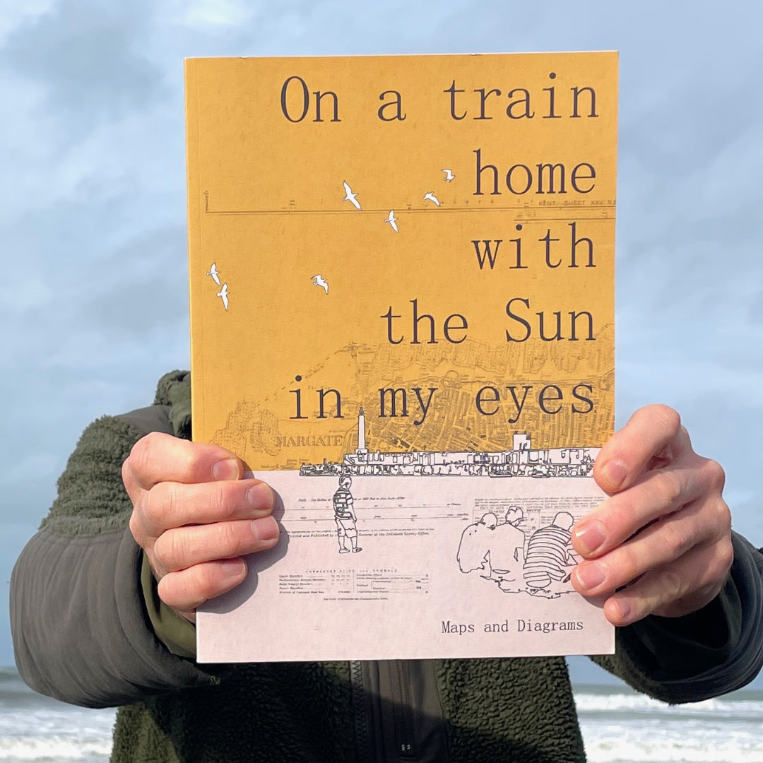 £25 - On A Train Home With The Sun In My Eyes - A  new book by Chris Snow / Maps & Diagrams