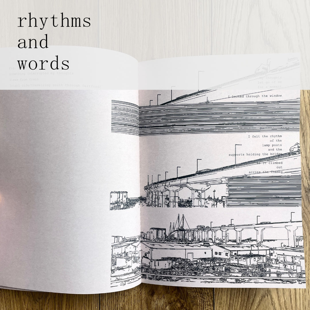 £25 - On A Train Home With The Sun In My Eyes - A  new book by Chris Snow / Maps & Diagrams