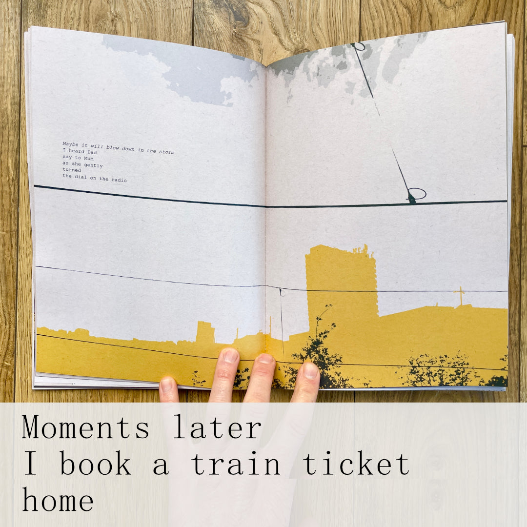 £25 - On A Train Home With The Sun In My Eyes - A  new book by Chris Snow / Maps & Diagrams