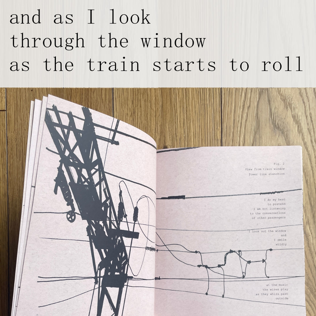 £25 - On A Train Home With The Sun In My Eyes - A  new book by Chris Snow / Maps & Diagrams