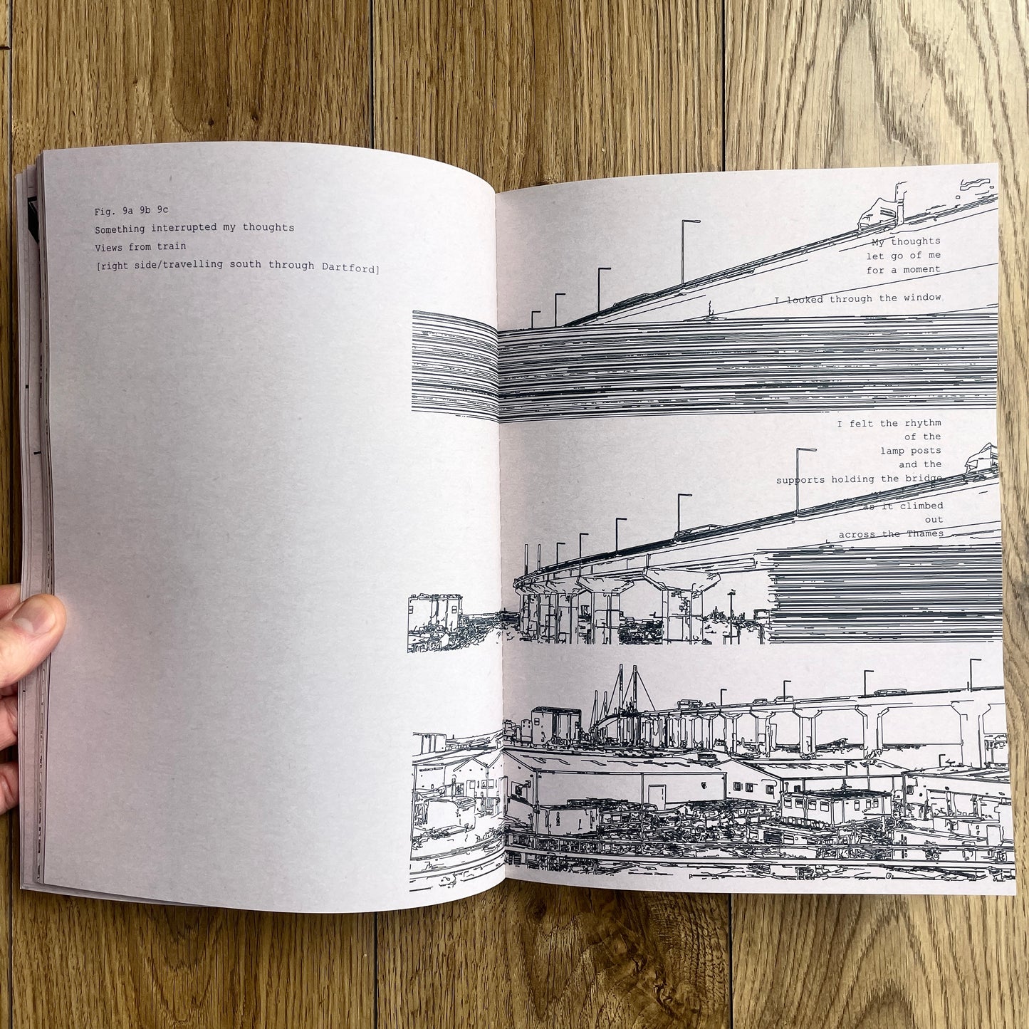 On A Train Home With The Sun In My Eyes - A  new book by Chris Snow / Maps & Diagrams
