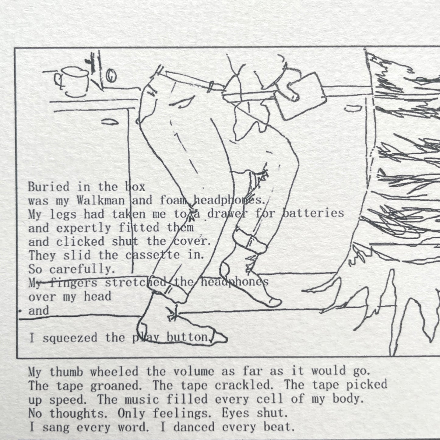 I FOUND THE TAPE YOU MADE ME ALL THAT TIME AGO