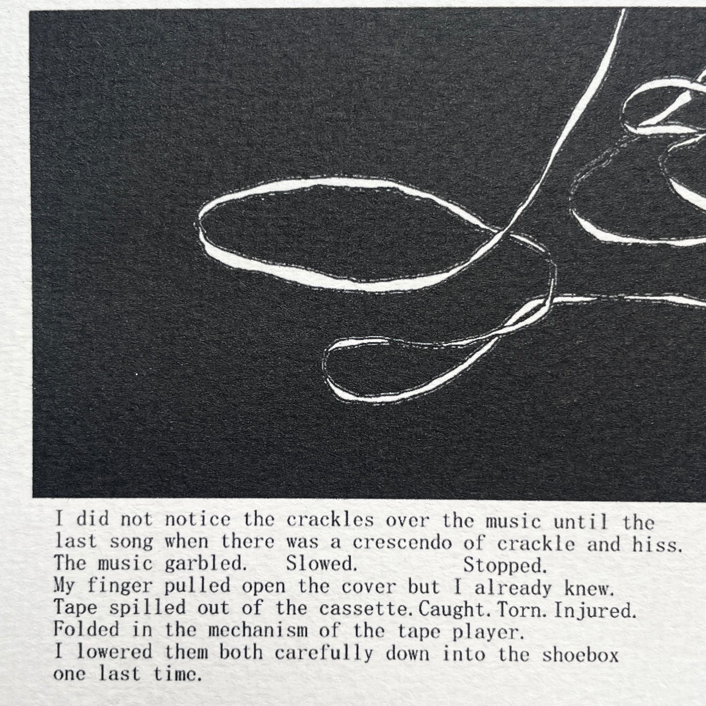 I FOUND THE TAPE YOU MADE ME ALL THAT TIME AGO