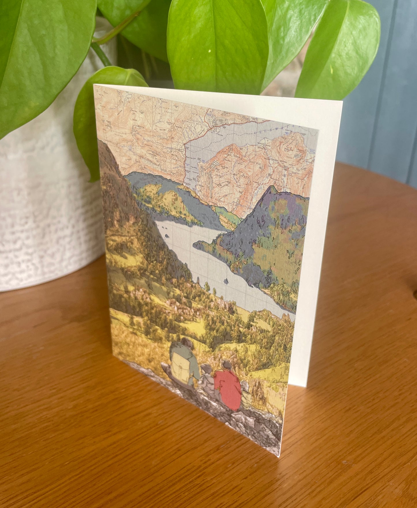 Greeting Cards - Five Special British Places - with recycled paper envelopes