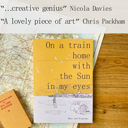 £25 - On A Train Home With The Sun In My Eyes - A  new book by Chris Snow / Maps & Diagrams